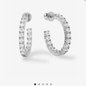 The Heiress Hoops 1" define classic elegance and everyday luxury.